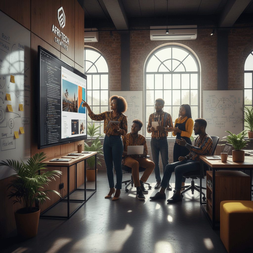 KD Website Designer team working on projects for Kaduna North clients